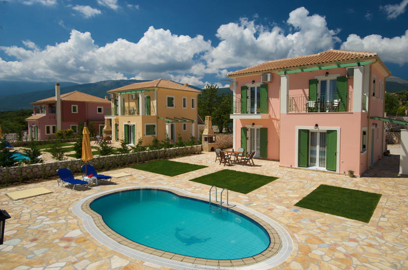 Iliachtides Villas คาราโวมิลอส ภายนอก รูปภาพ